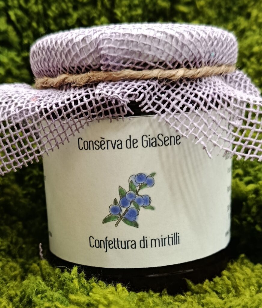 Confettura di mirtilli