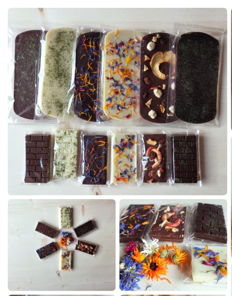Cioccolato bianco ai Fiori